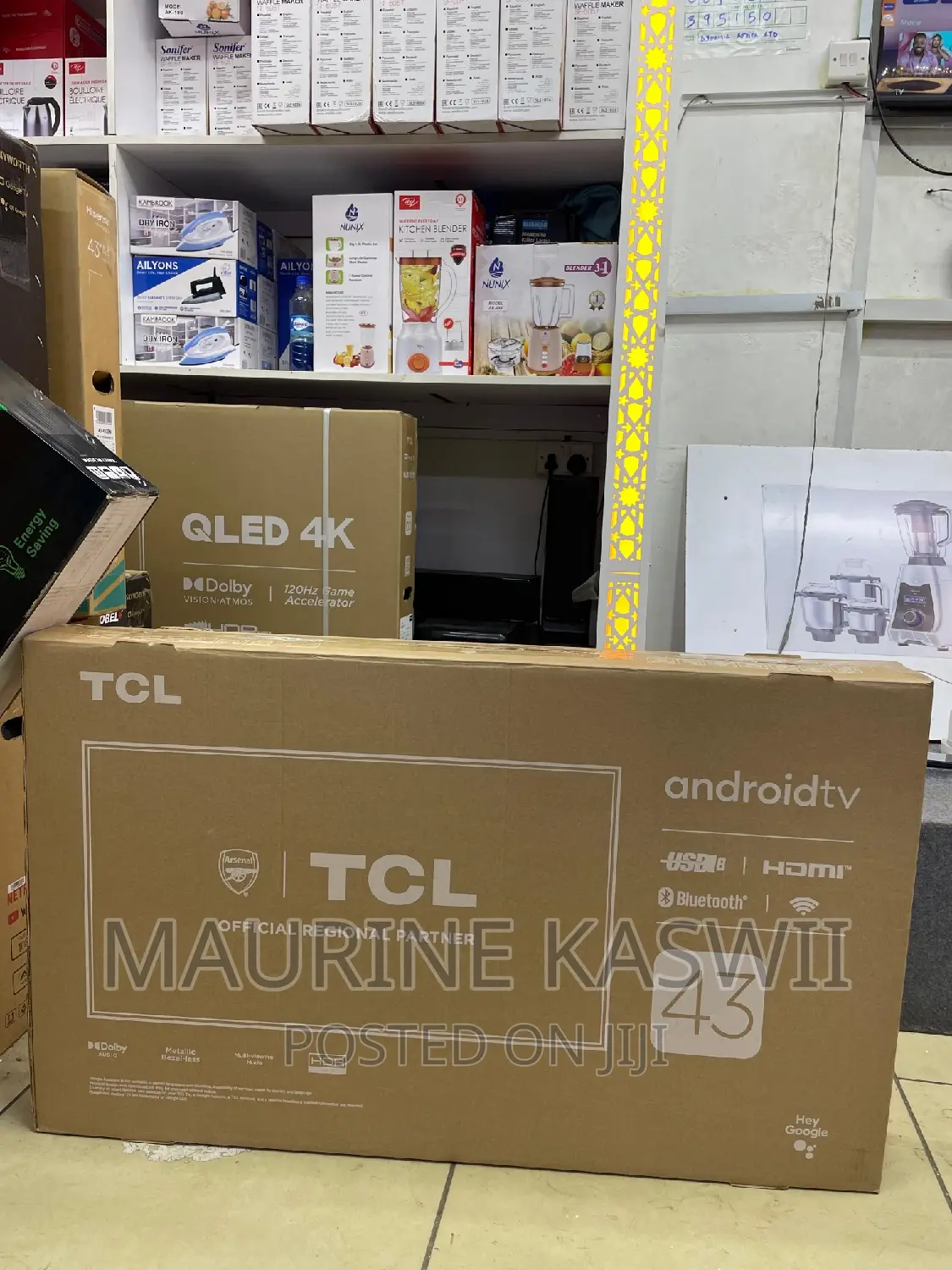 TCL 43′′Fhd Smart Android Frameless TV S5400