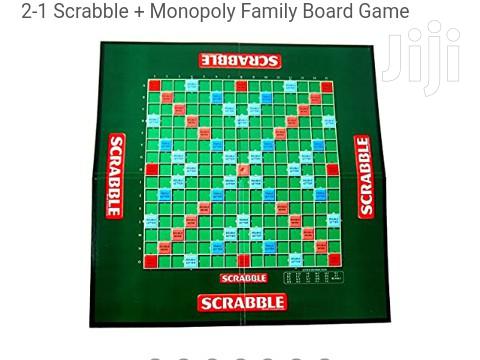 2 in 1 Scrabble - Monopoly Board Game - thumbnail 5