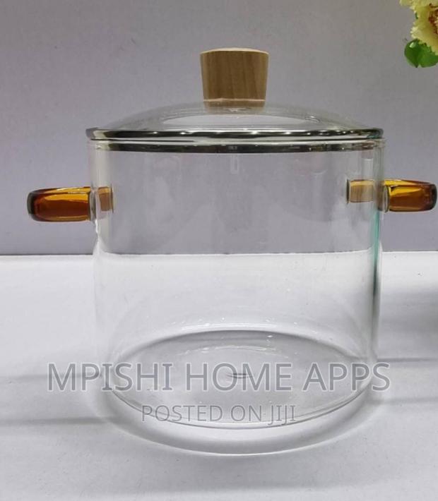 Classy Borosilicate Cooking Clear Pot Now Available - thumbnail 2
