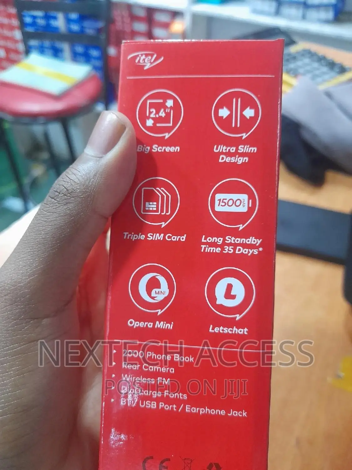 New Itel IT5081 Black