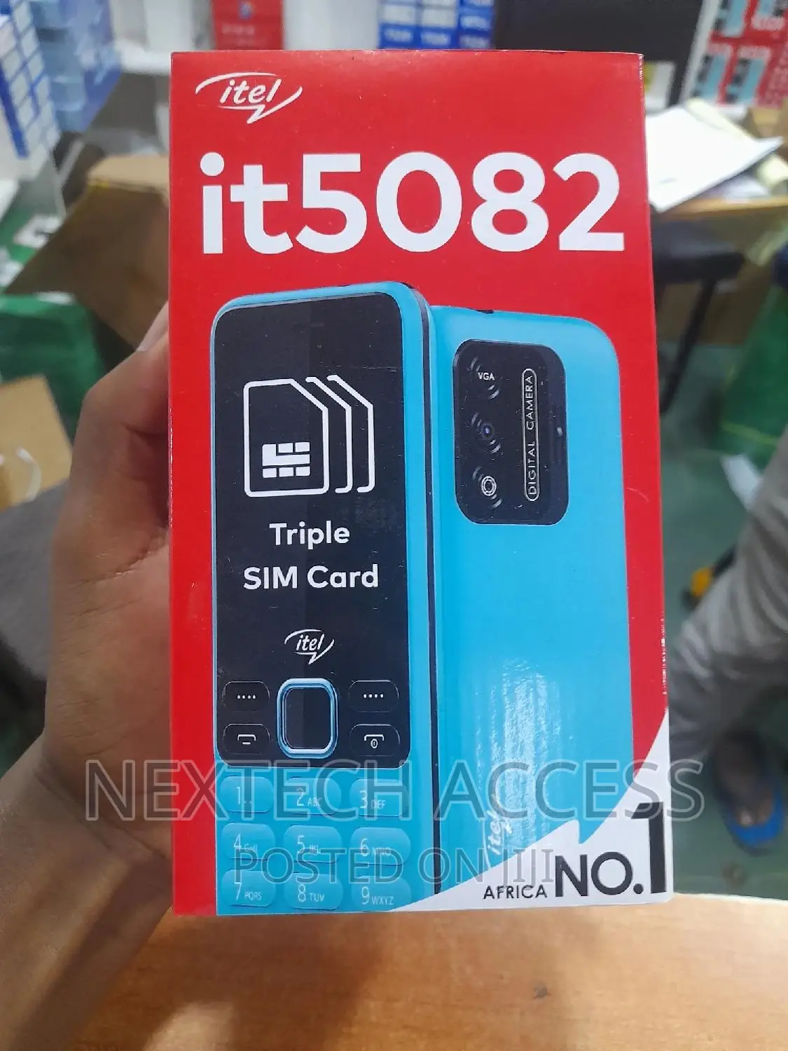 New Itel IT5081 Black
