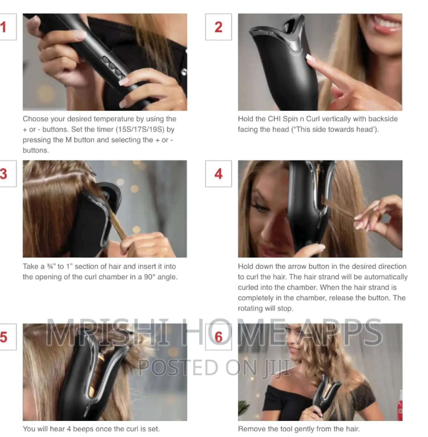 *High Quality Durable Hair Spin and Curl Tool