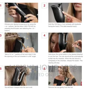 *High Quality Durable Hair Spin and Curl Tool