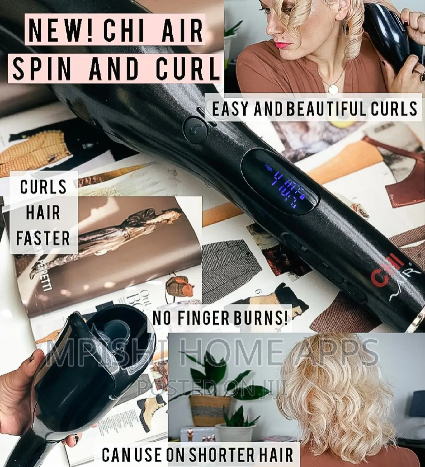 *High Quality Durable Hair Spin and Curl Tool