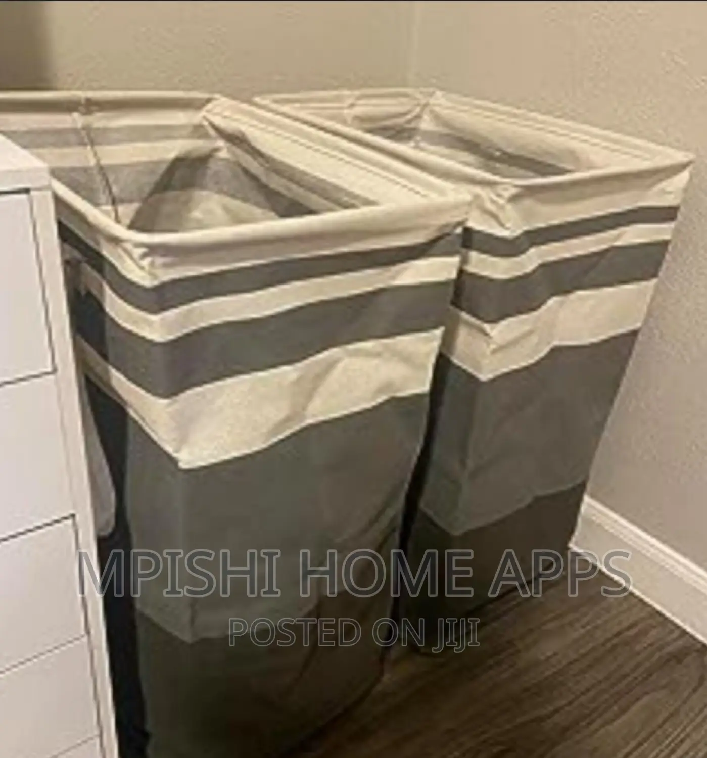 *72L Canvas Collapsible Laundry/Multi-purpose Baskets