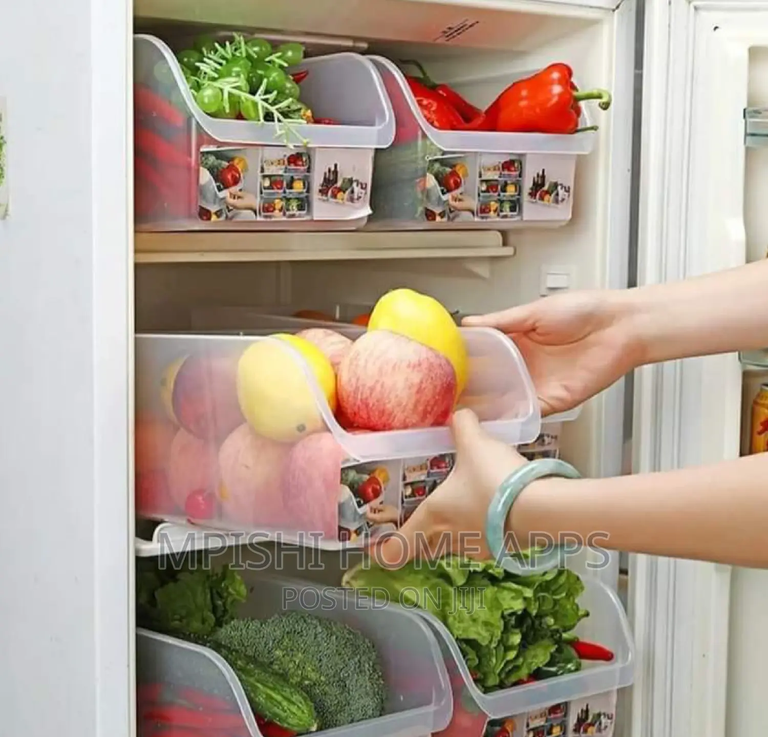 Fridge Organizer Containers