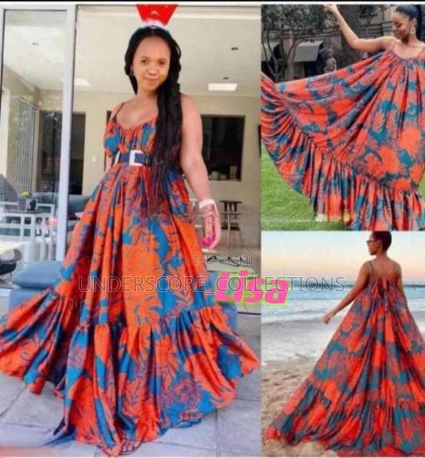 Free Size Ladies Classy Maxi Dresses - thumbnail 5