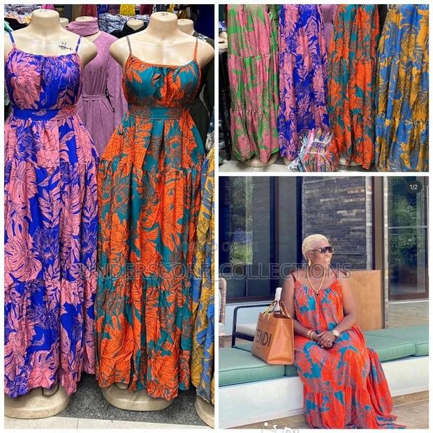 Free Size Ladies Classy Maxi Dresses