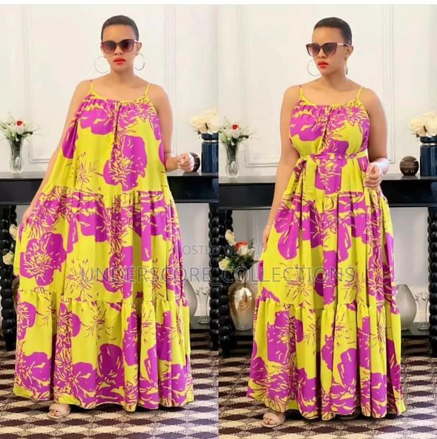 Free Size Ladies Classy Maxi Dresses - thumbnail 4