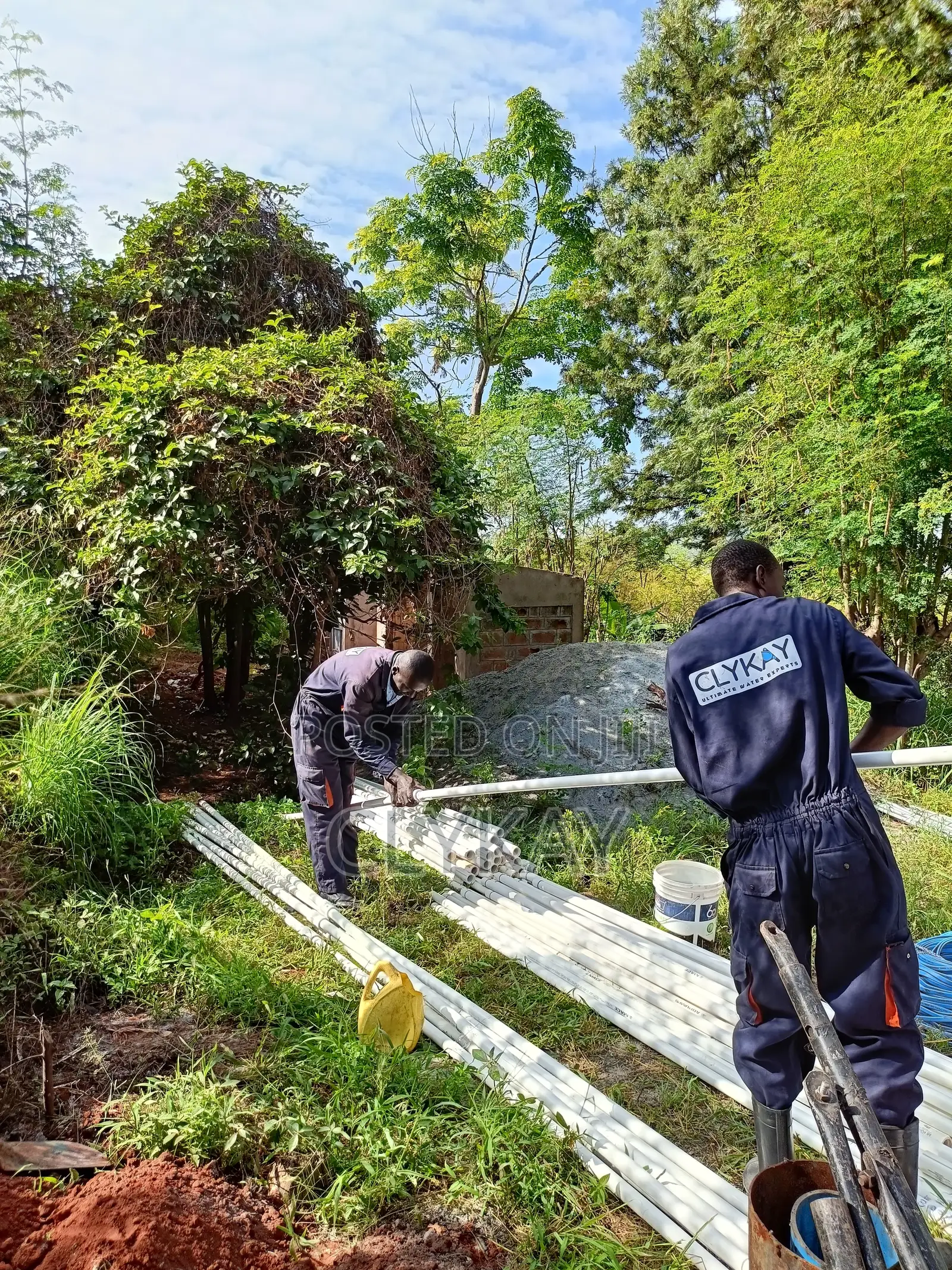 Borehole Works Pump Lifting and Lowering