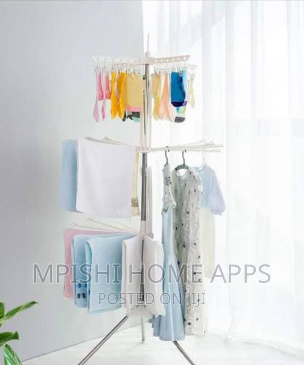 Metallic Laundry Drier Stand - main view
