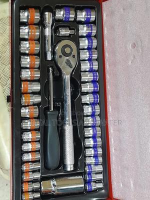 40 PCS Wrench Socket Sets - thumbnail 2
