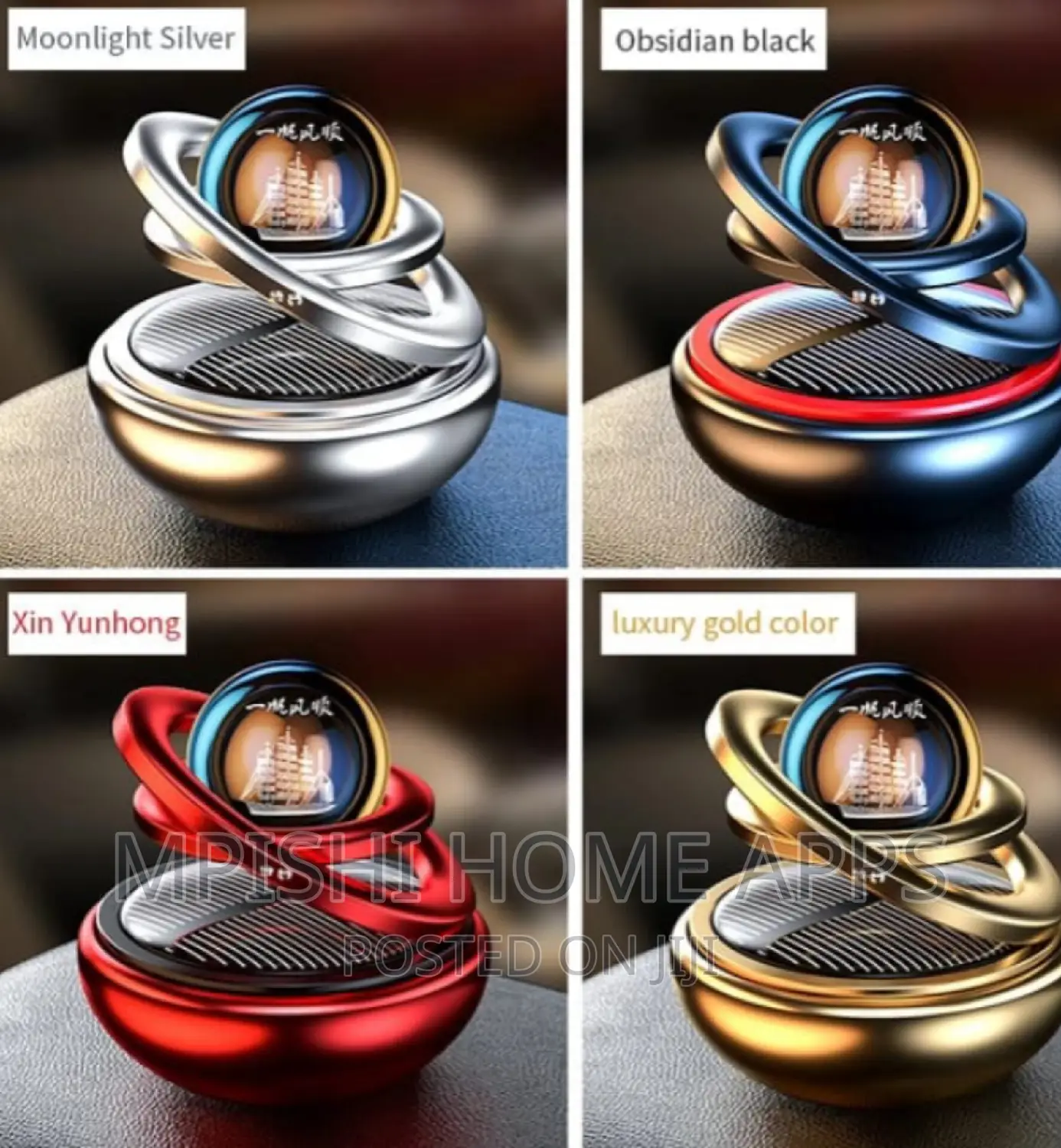 Solar Car Interior Dashboard Air Freshener