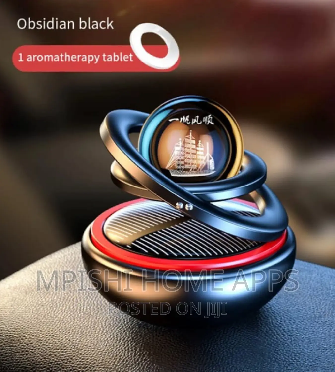 Solar Car Interior Dashboard Air Freshener