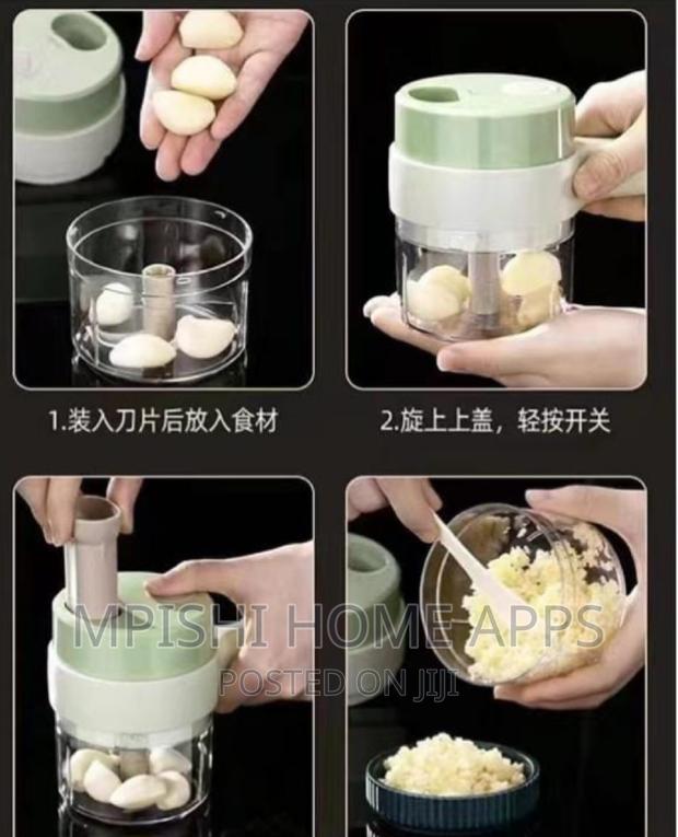 Rechargable Electric Hand Held Hammer Food Chopper - thumbnail 2