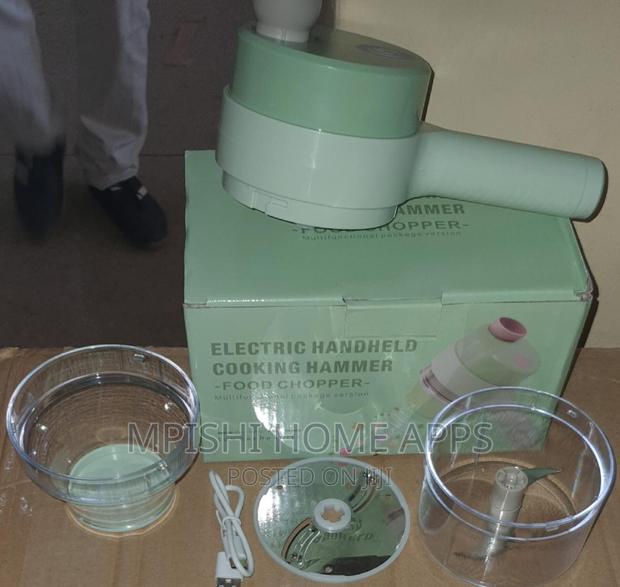 Rechargable Electric Hand Held Hammer Food Chopper - thumbnail 3