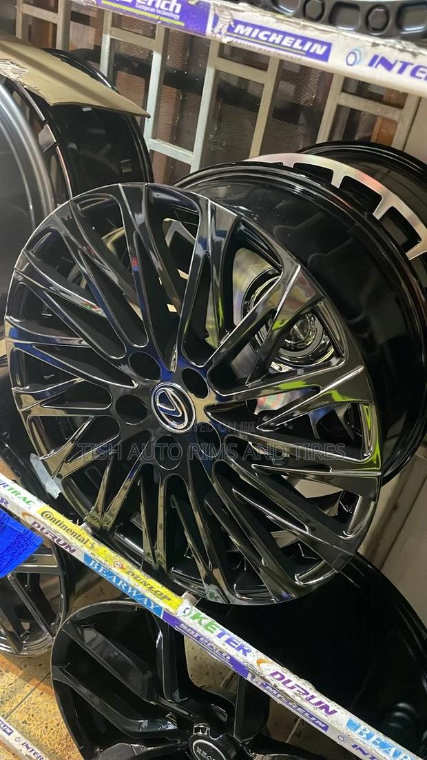 Black Rims 18 Inch Set Lexus Rx, NX