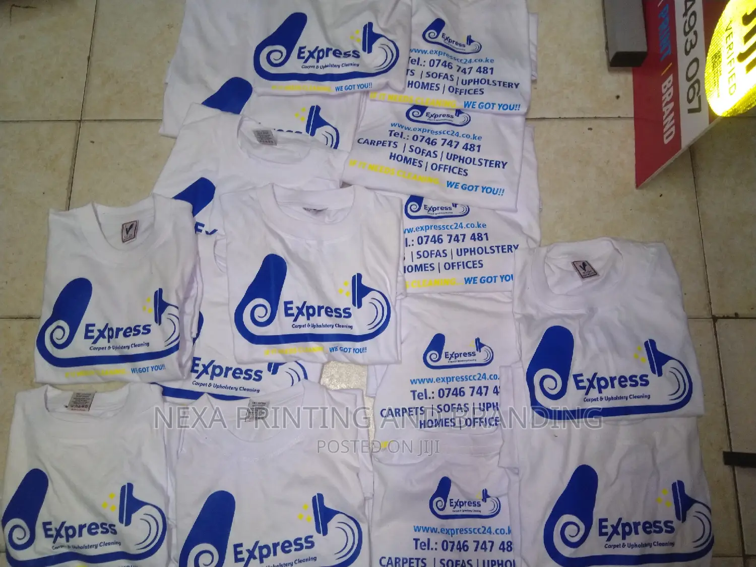 Cleaning Companies Customised T-Shirts