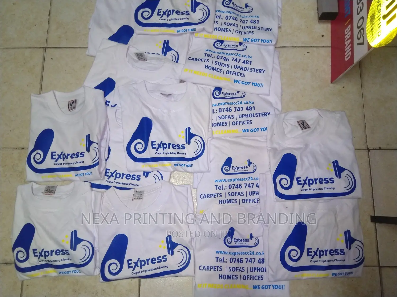 Cleaning Companies Customised T-Shirts