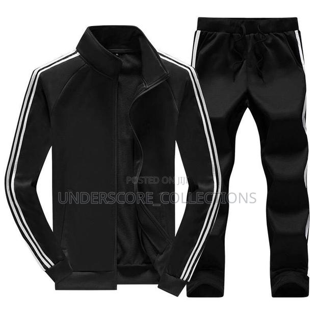 Executive Unisex Stripped Tracksuits - thumbnail 2