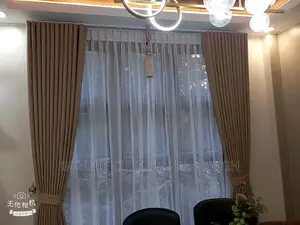 Heavy Curtains and Their Matching Sheers for Sale