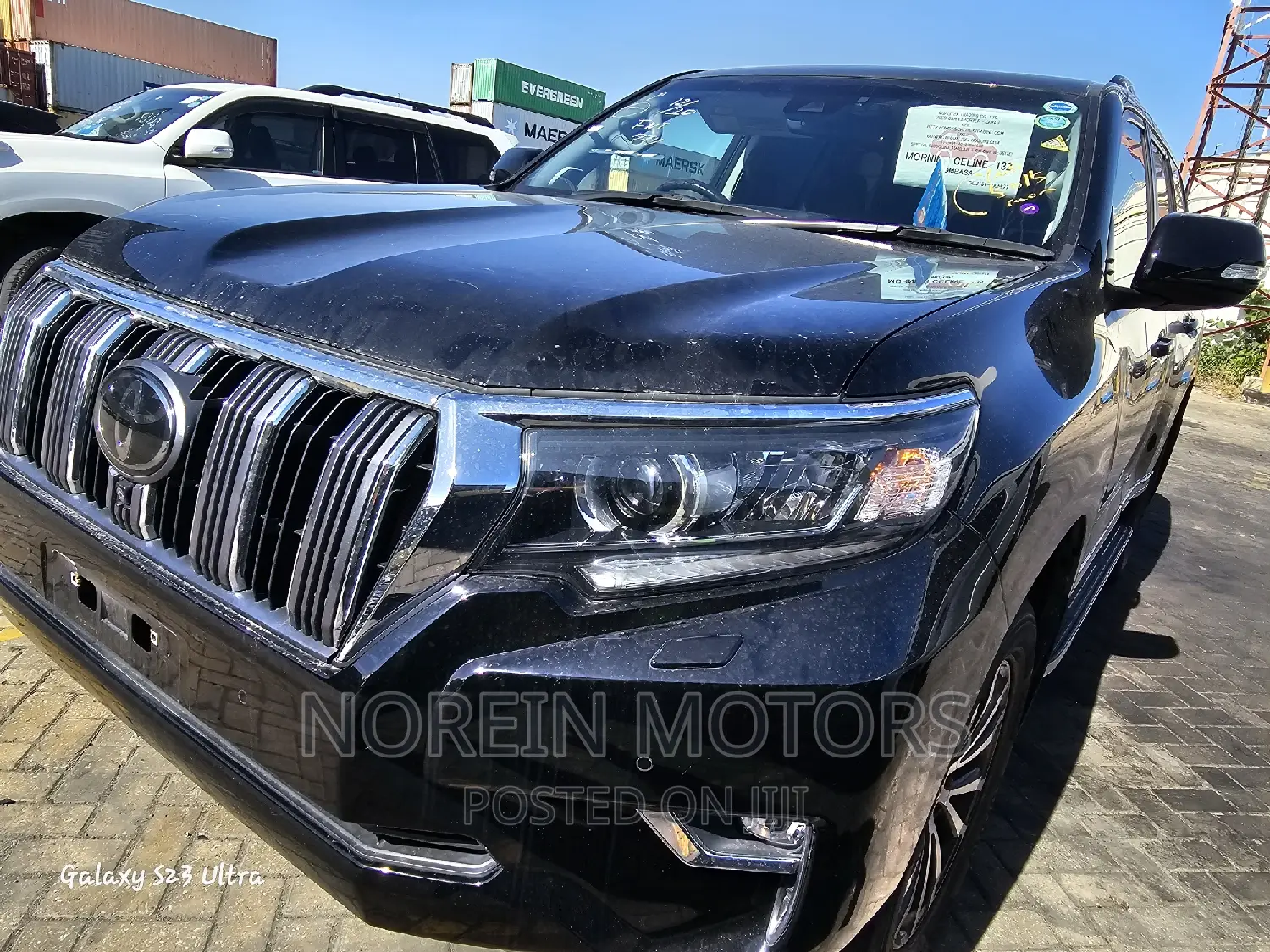 Toyota Land Cruiser Prado 2017 Matt Black