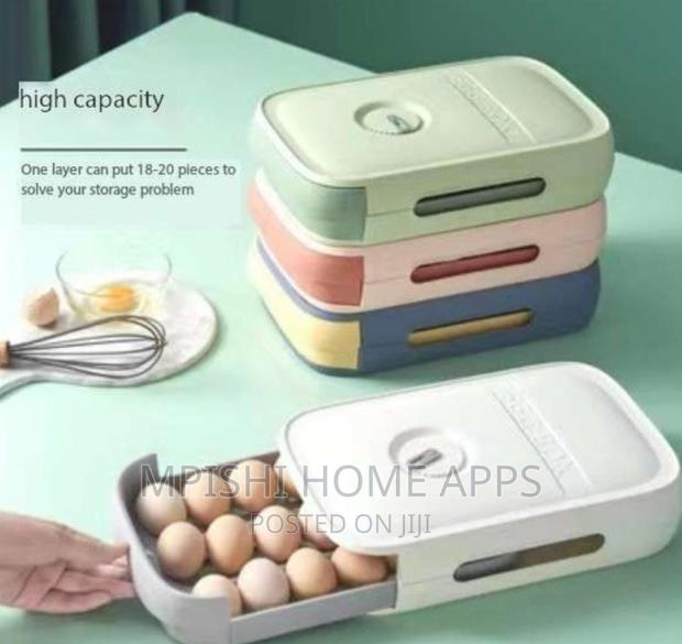 21 Eggs Long Groove Anti Collision Sliding Egg Box