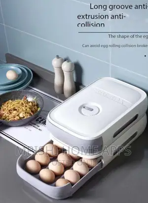 21 Eggs Long Groove Anti Collision Sliding Egg Box