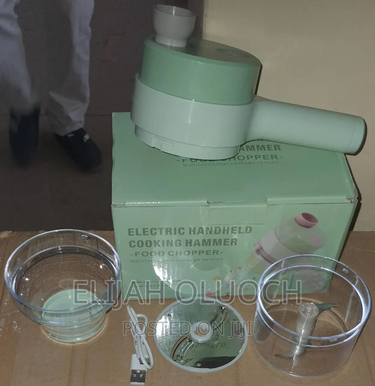 Rechargable Electric Food Chopper
