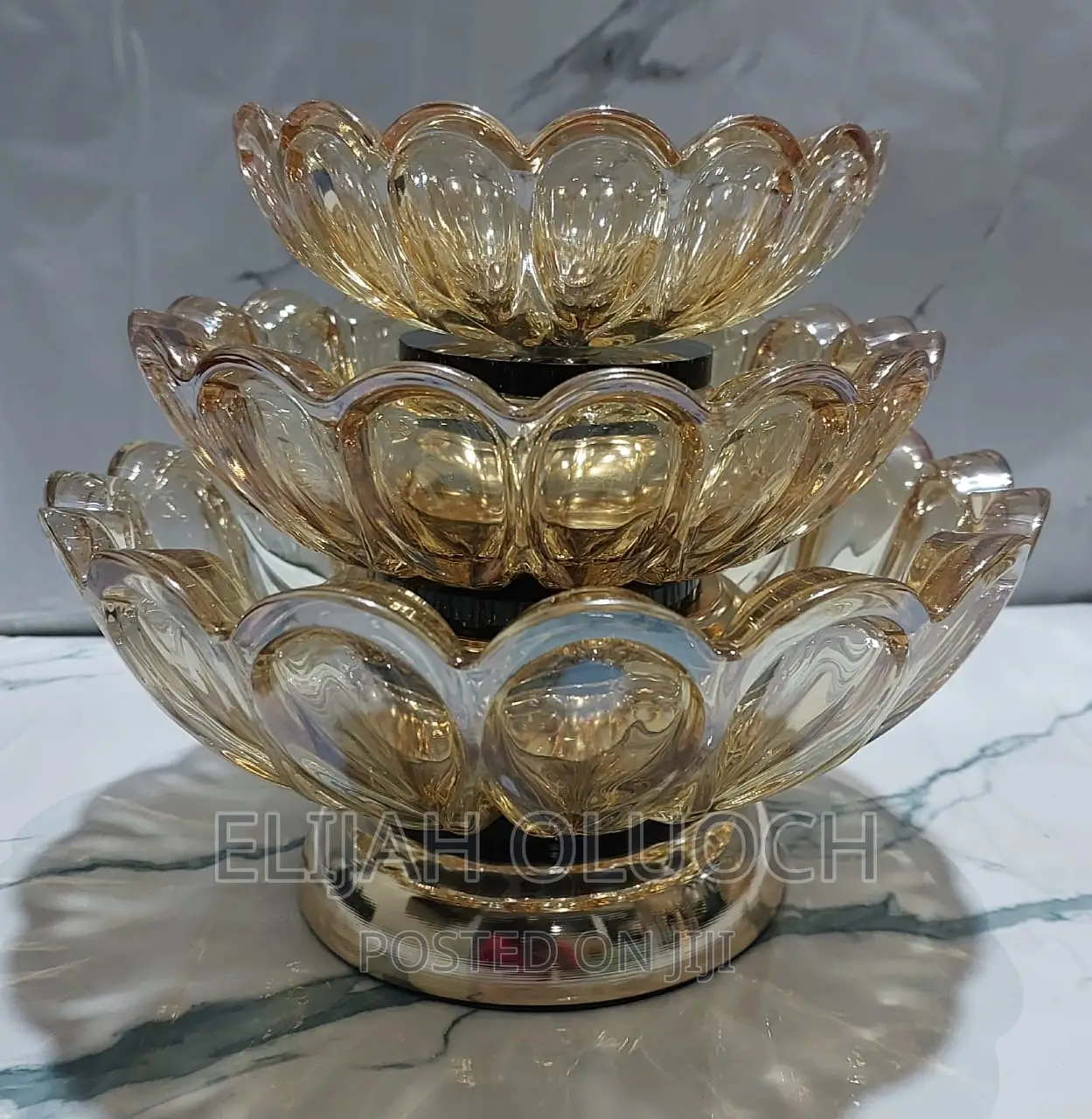 Very Quality 3 Layer Elegant Multipurpose Serving Bowl