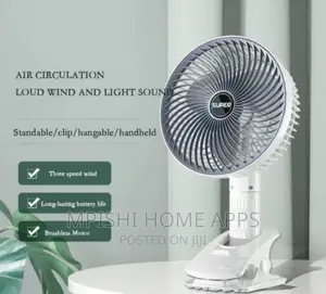 Rechargeable Desktop Fan,