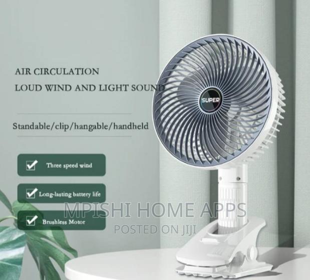 Rechargeable Desktop Fan,