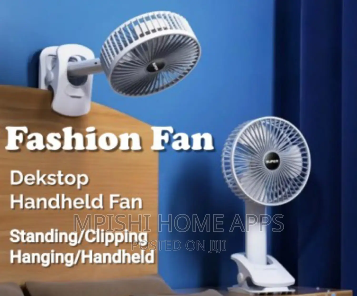 Rechargeable Desktop Fan,