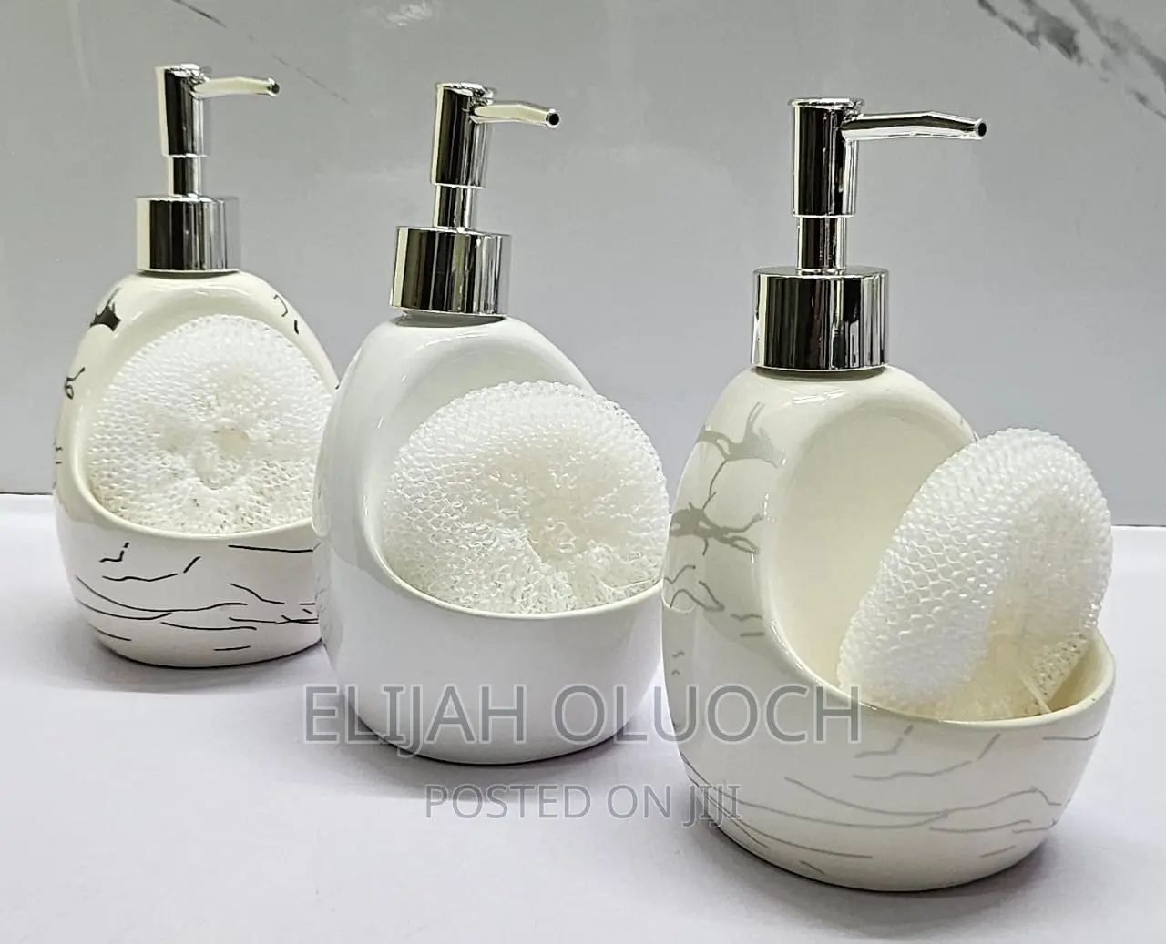 Fancy Ceramic Lotion/Soap Dispenser