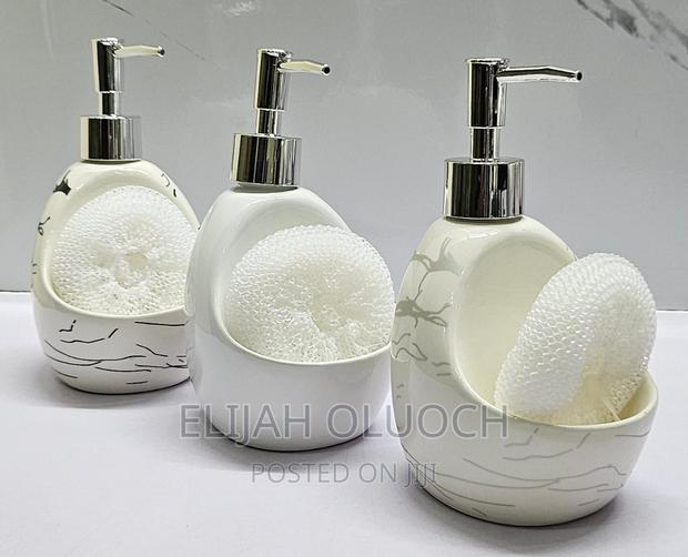 Fancy Ceramic Lotion/Soap Dispenser