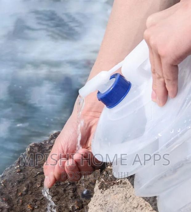 Collapsible Water Bottle Camping Foldable Water Bottle - thumbnail 5