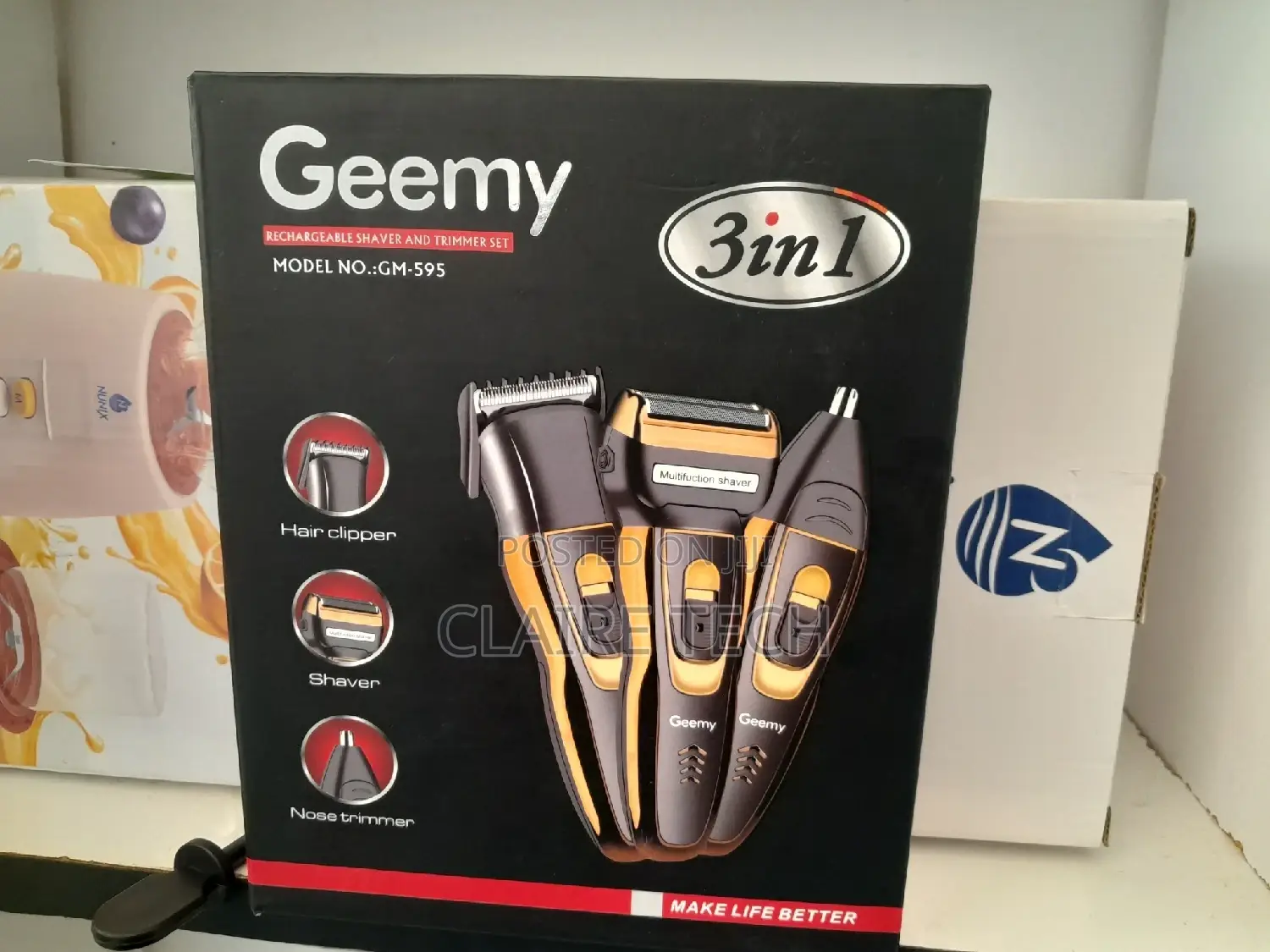 3 in 1 Geemy Shaver