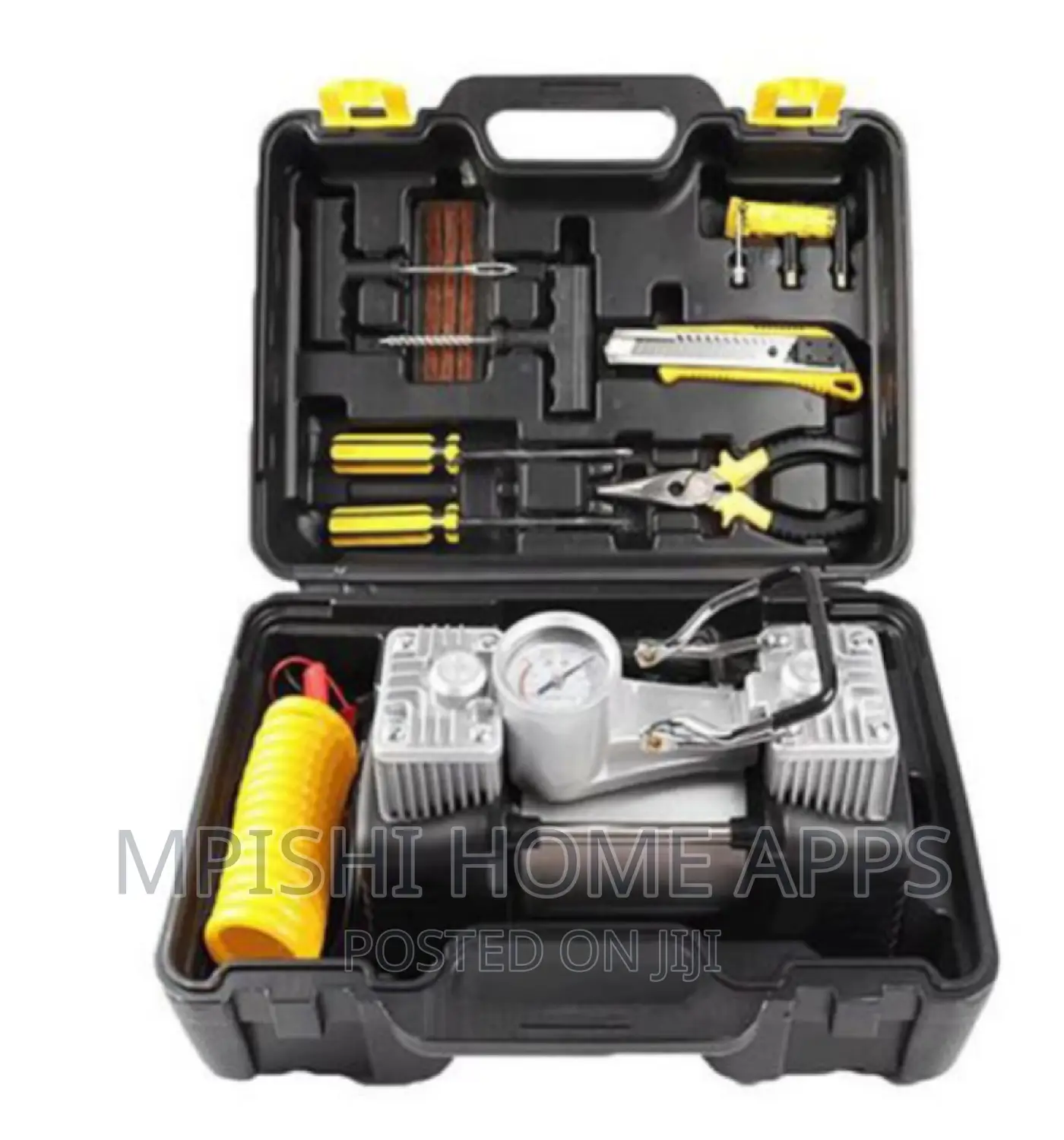 Car Air Compressor With Tool Kit