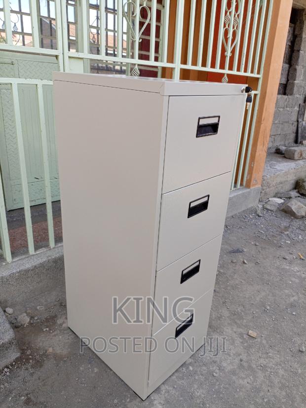 Steel Filing Cabinet.