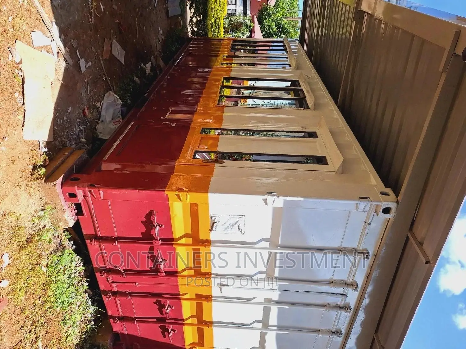 20ft Container Office With a Roof