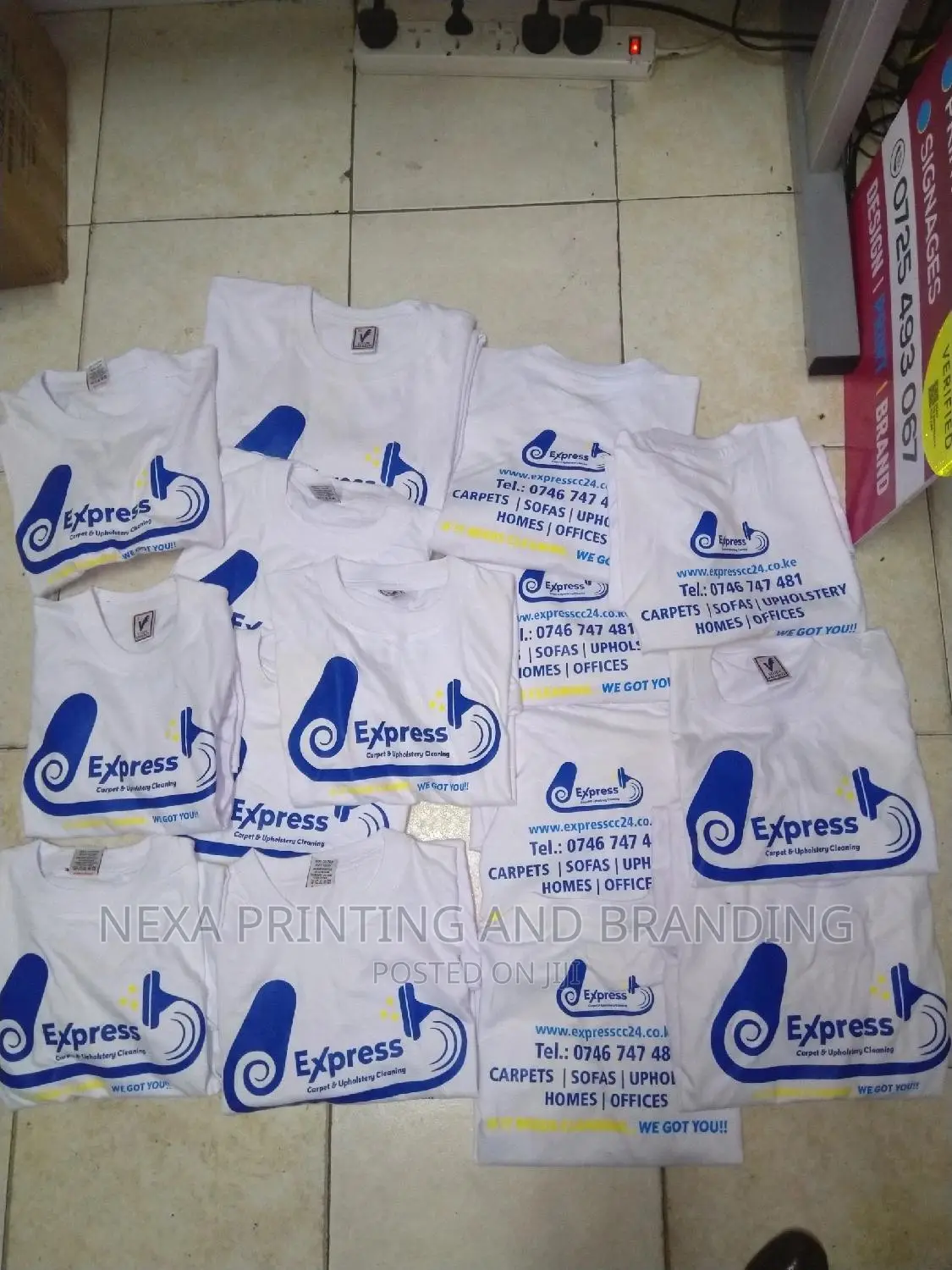 Cleaning Companies Customised T-Shirts