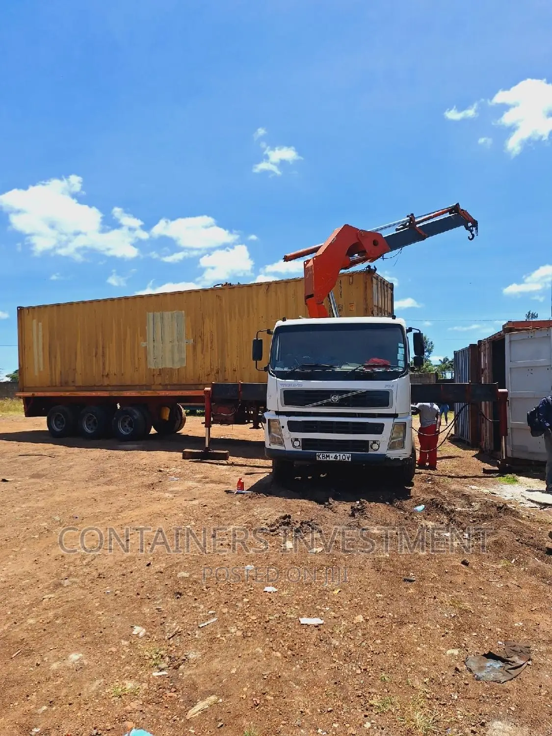 40ft Containers Available-the Delivery Team Always Set.