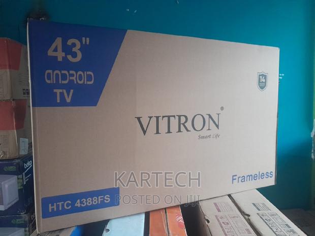 Vitron 43" Inch 4388fs Frameless Smart Android Tv