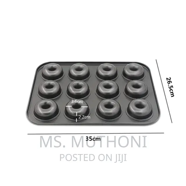 High Quality Nonstick 12holes DONUT Baking Tins
