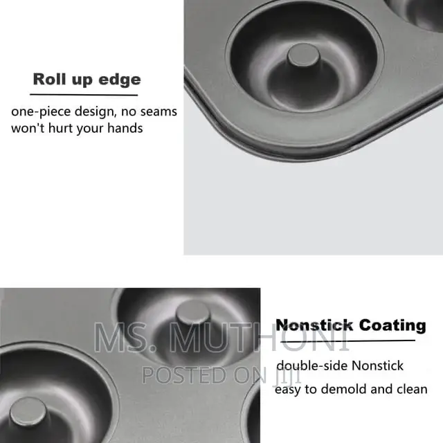High Quality Nonstick 12holes DONUT Baking Tins