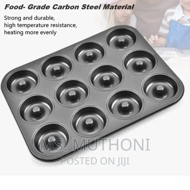 High Quality Nonstick 12holes DONUT Baking Tins