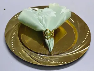 Napkin Golden Rings