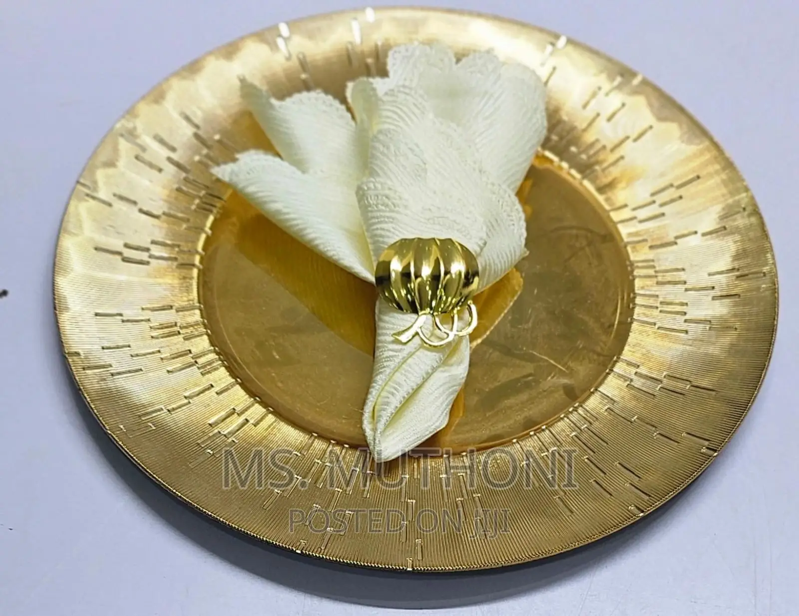 Napkin Golden Rings Now Available*