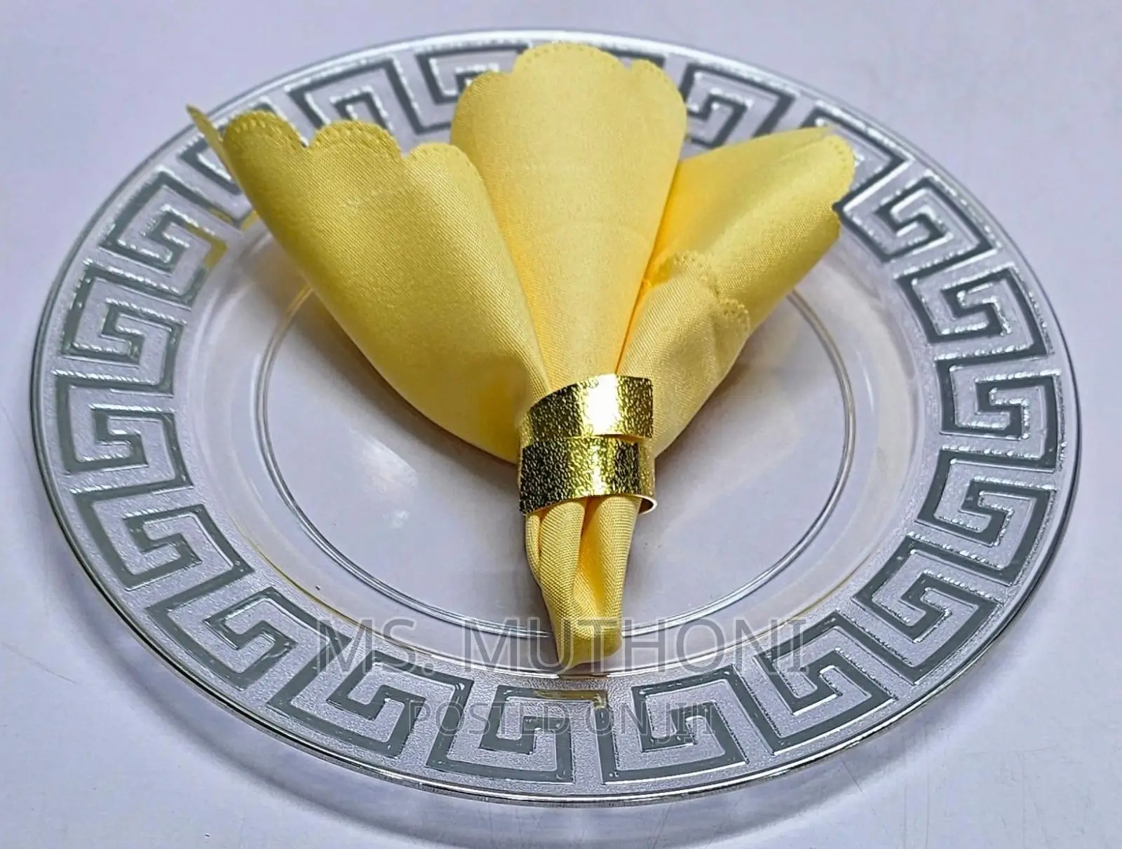 Napkin Golden Rings Now Available*