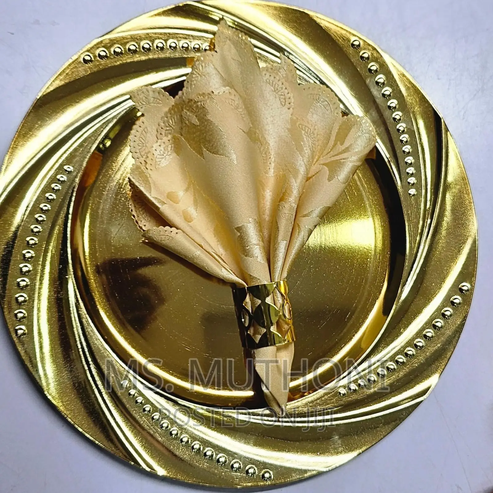 Napkin Golden Rings Now Available*